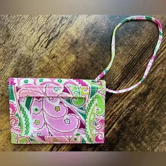 Vera Bradley Accessories - Vera Bradley Pinwheel Pink pattern ID holder